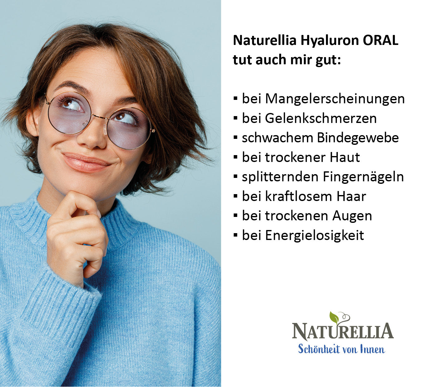 Haluran Hyaluron Pulver zum einnehmen – Naturellia