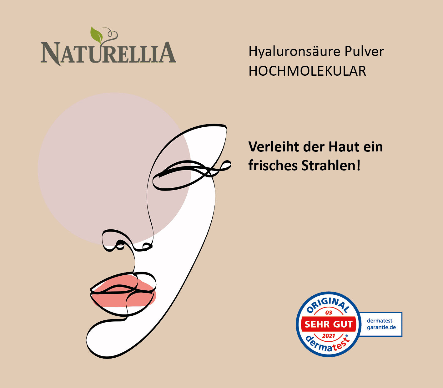 Hyaluronsäure-Pulver-Hochmolekular